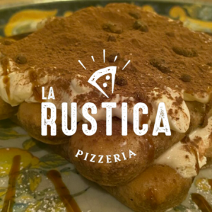 Klassieke tiramisu van pizzeria La Rustica. Het resultaat van het recept.